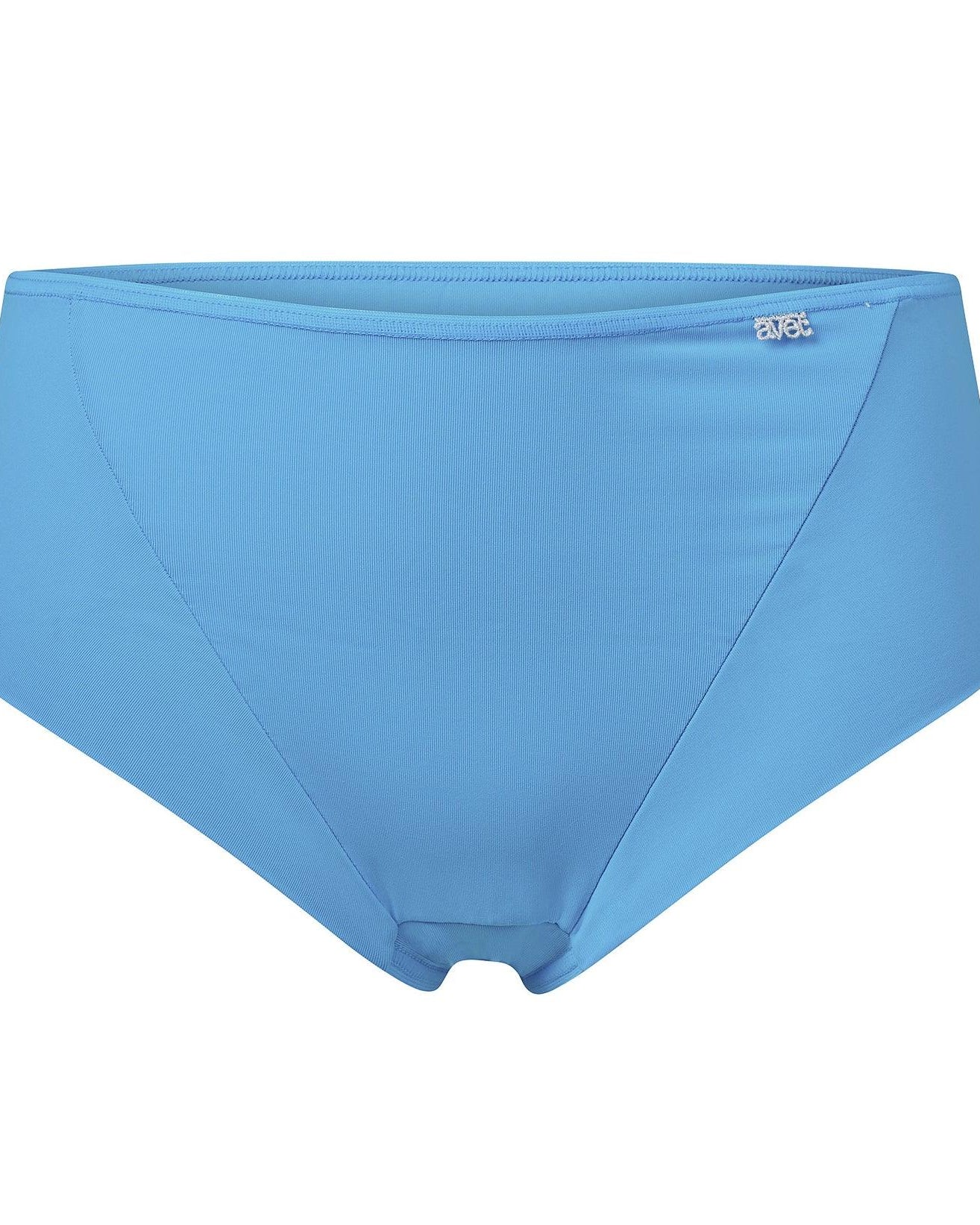 Avet Midi Trosa Microfiber Blå - Härliga Under
