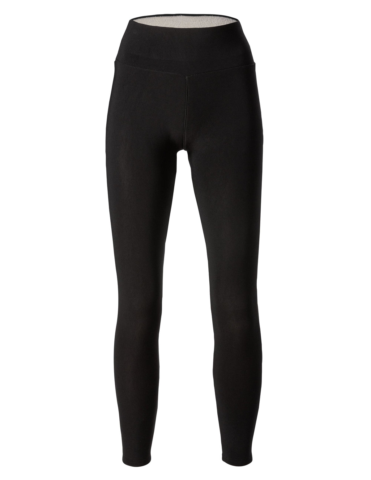 Trofé Fleecefodrade Leggings Svart