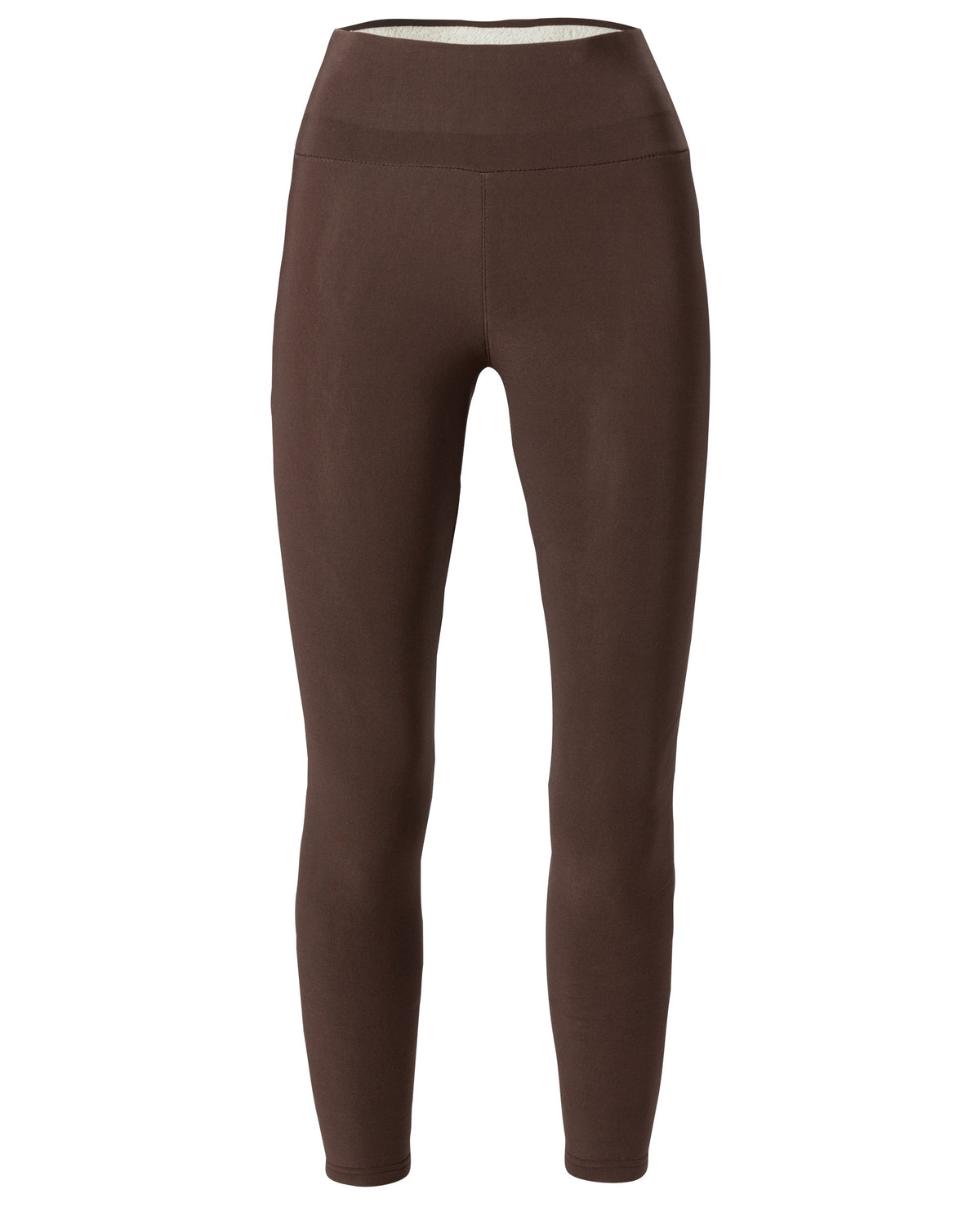 Trofé Fleecefodrade Leggings Brun