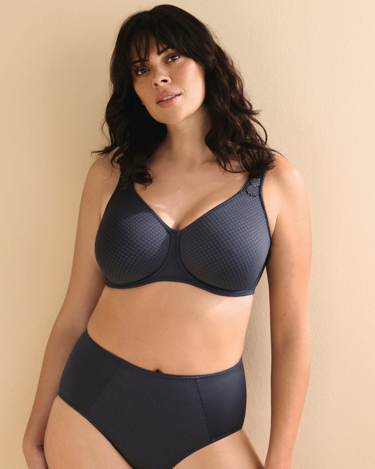 Anita Leni Comfort Bygel BH Shadow Blue – bild 3