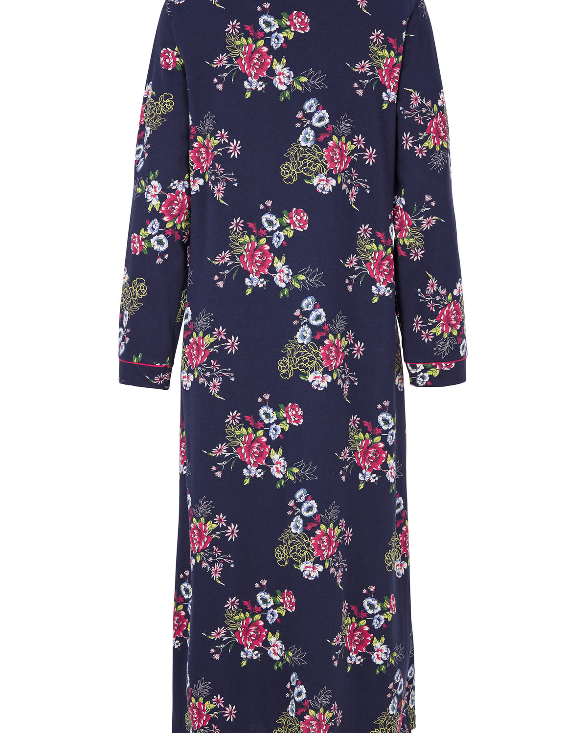 Damella Nattlinne Bomull Navy/Pink – bild 2