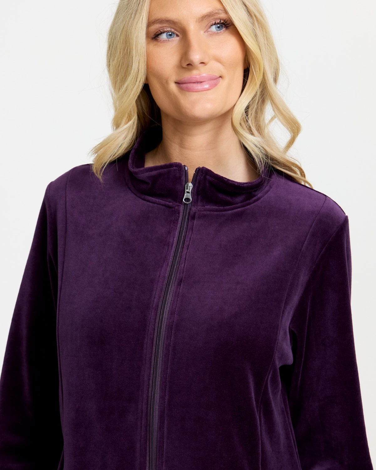 Damella Marielle mysdress Plum – detaljbild
