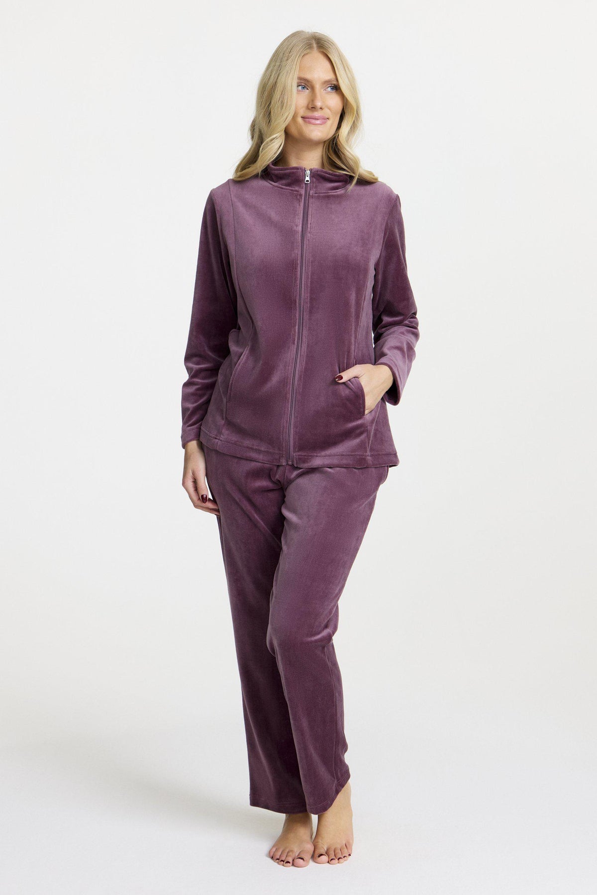 Damella Velour Mysdress Marielle Heather i velour