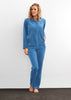 Damella Mysdress Velour Blue