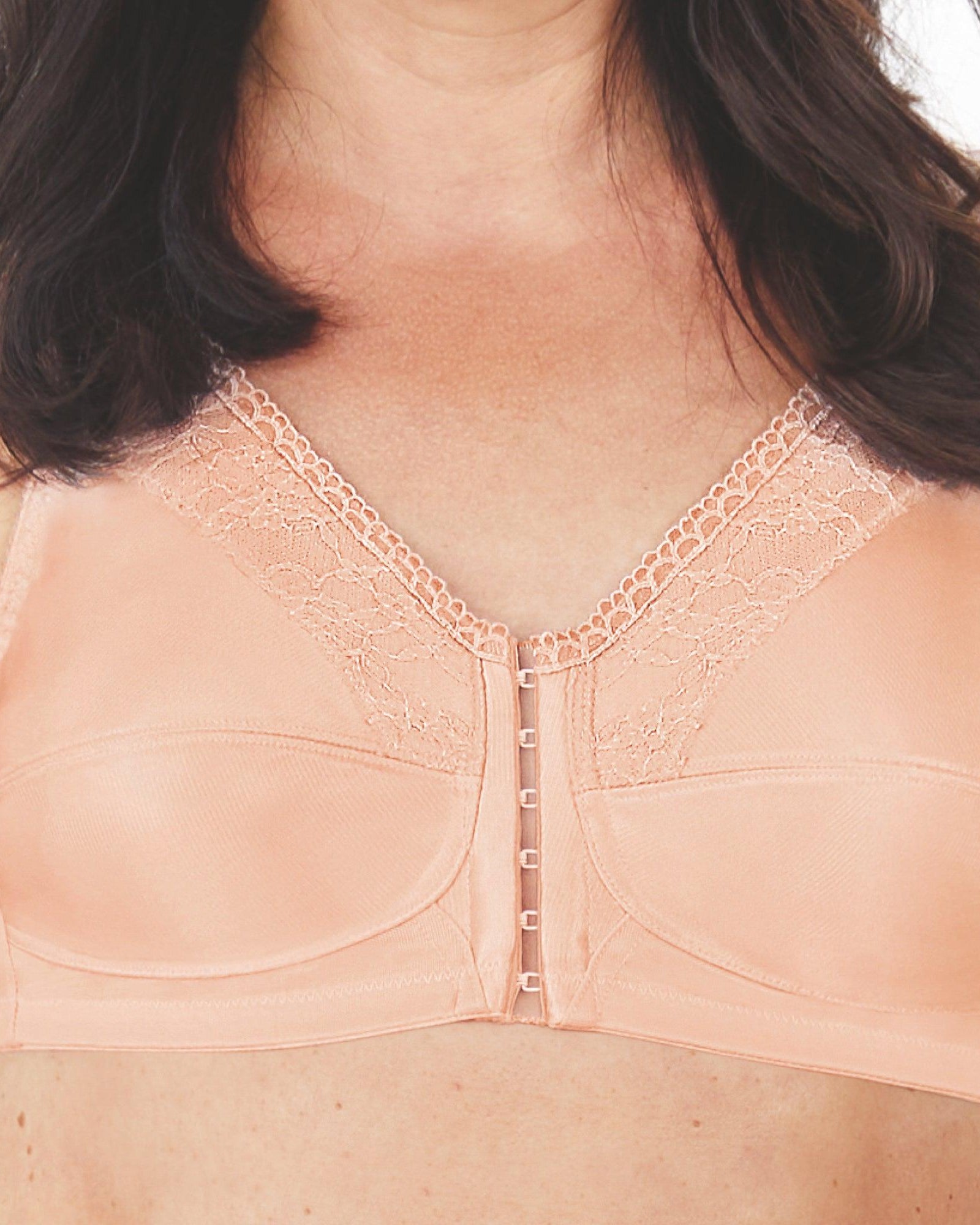 Amoena Framknäppt BH Nancy Rosa Beige - Härliga Under