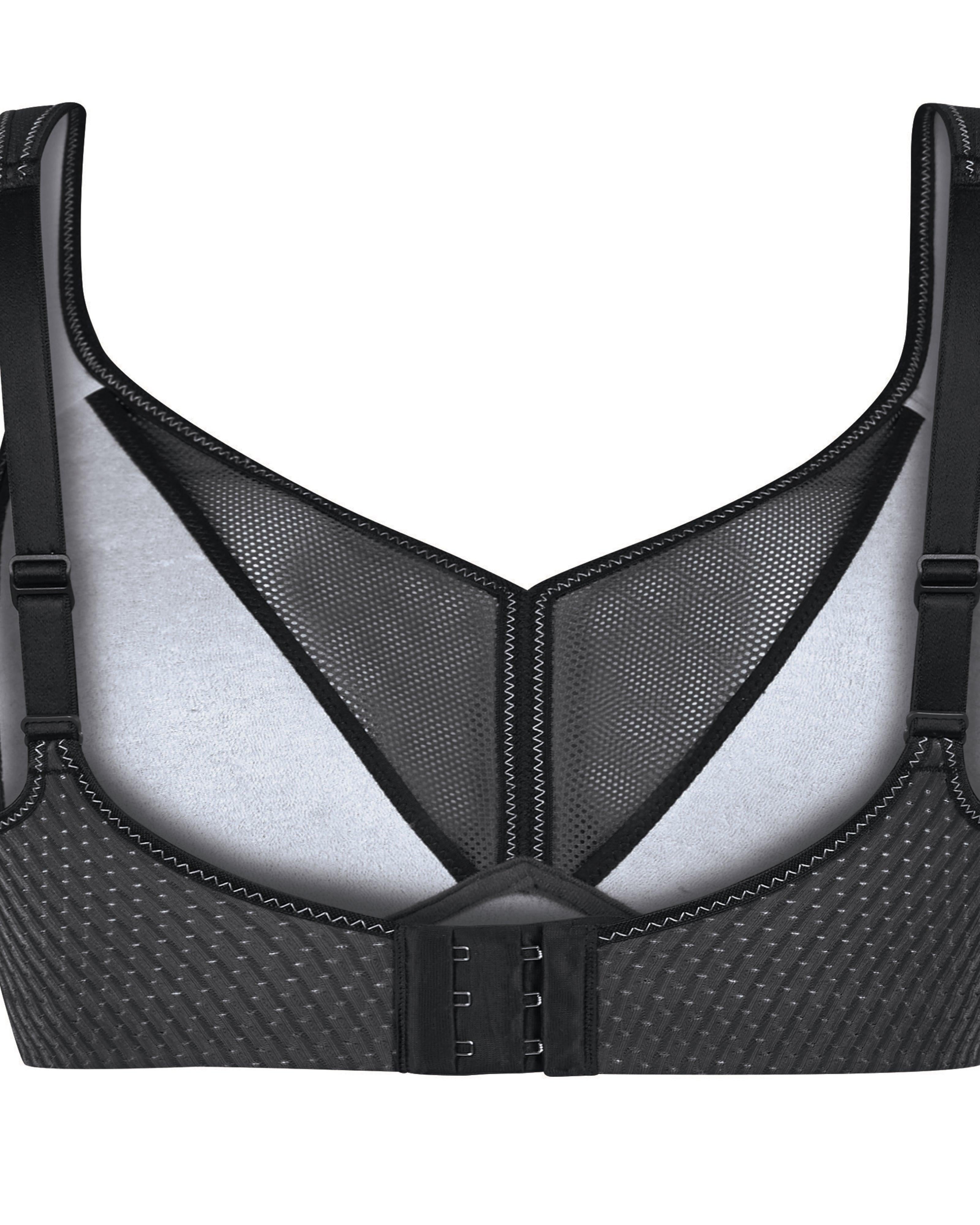 Anita Active Sport BH Air Control Pad Svart Leo - Härliga Under