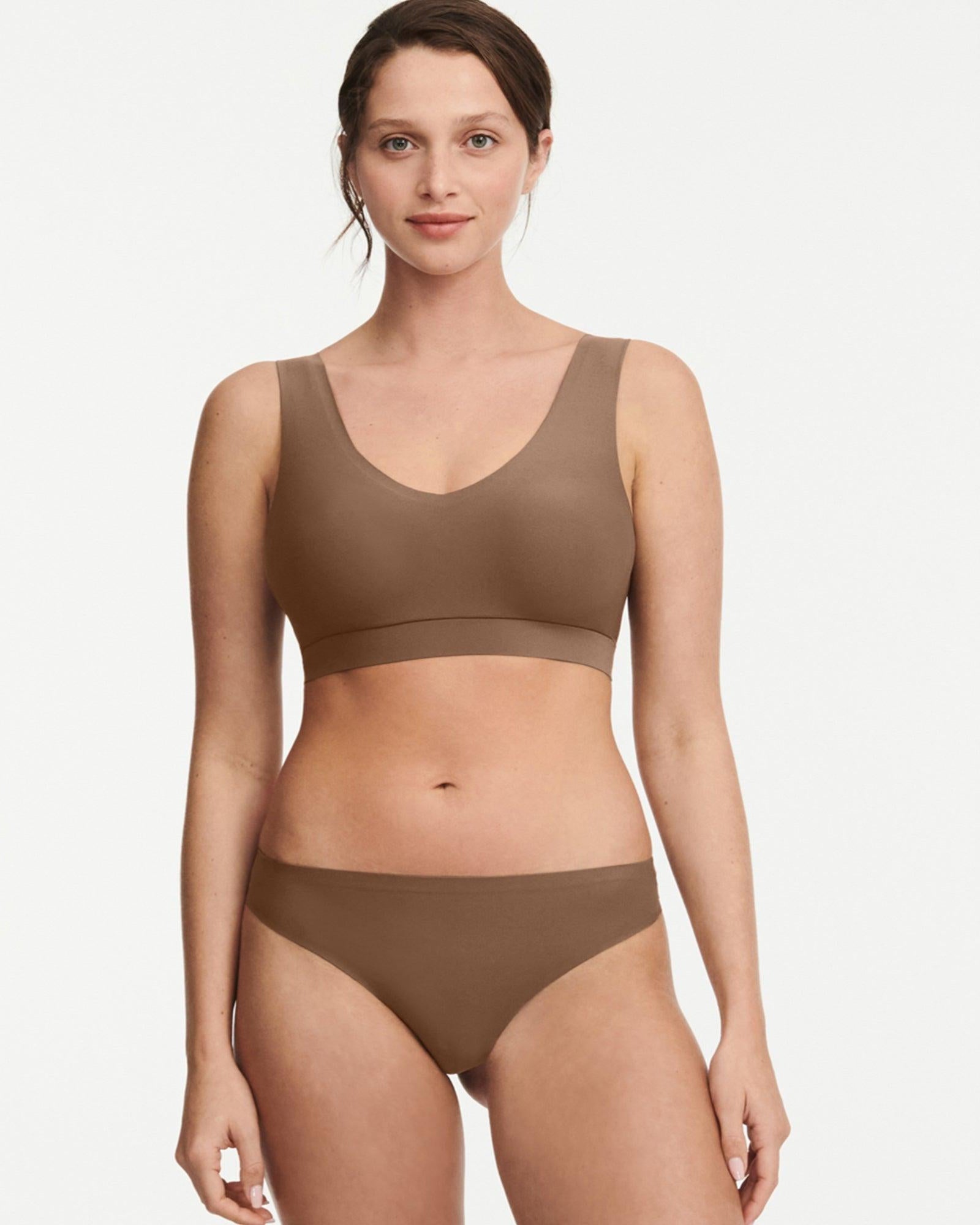 Chantelle Softstretch Stringtrosa Cocoa One Size - Härliga Under