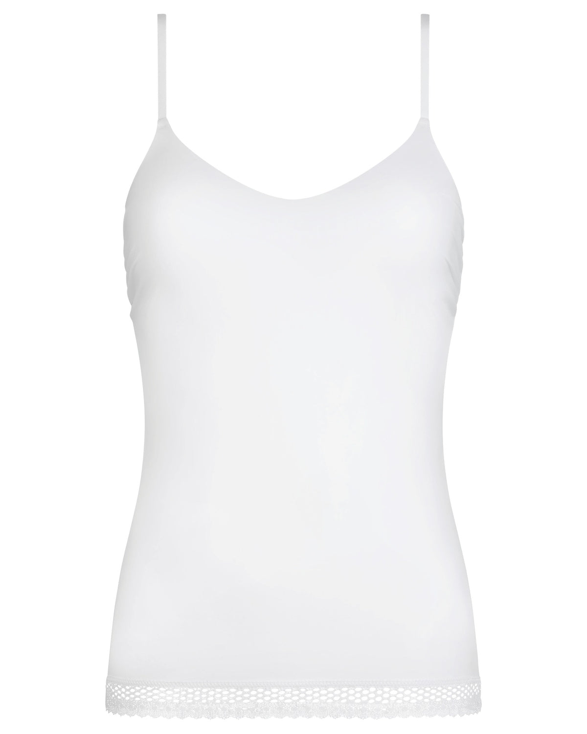 Chantelle Cozy Chic Vadderat Linne Vit – produktbild