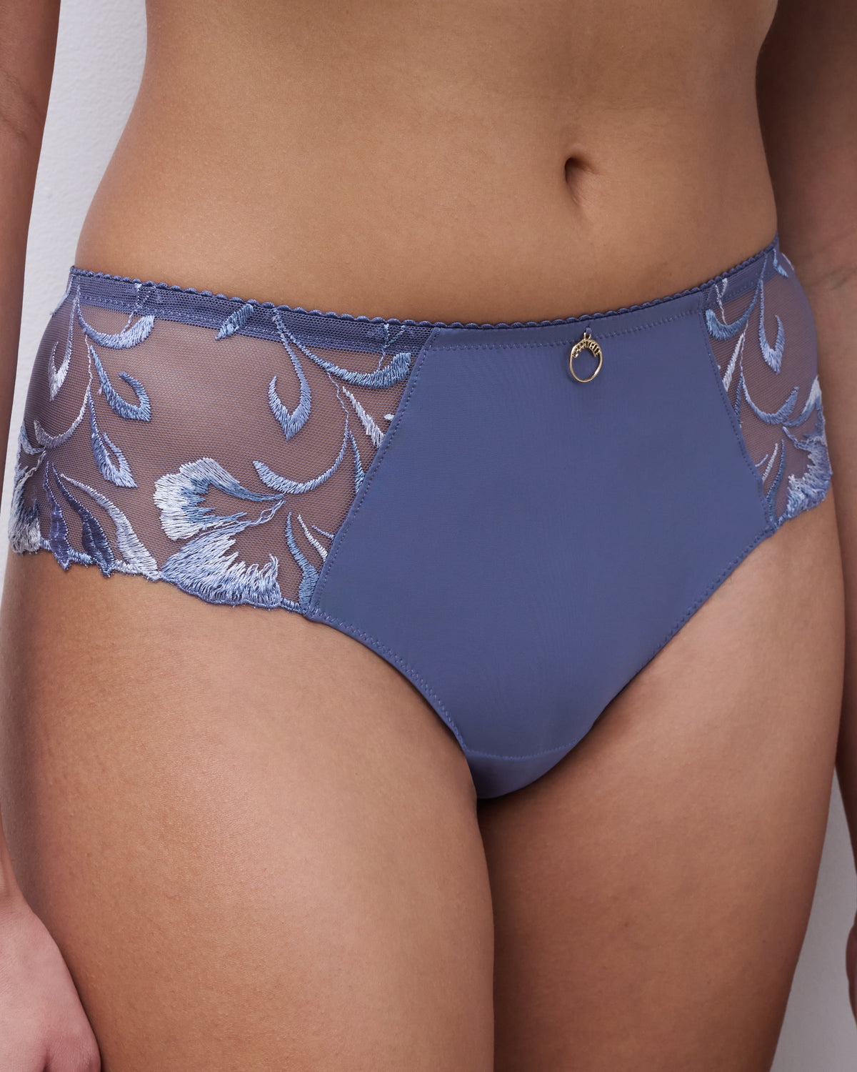 Chantelle Majestic Revealing Shorty Blue Sea