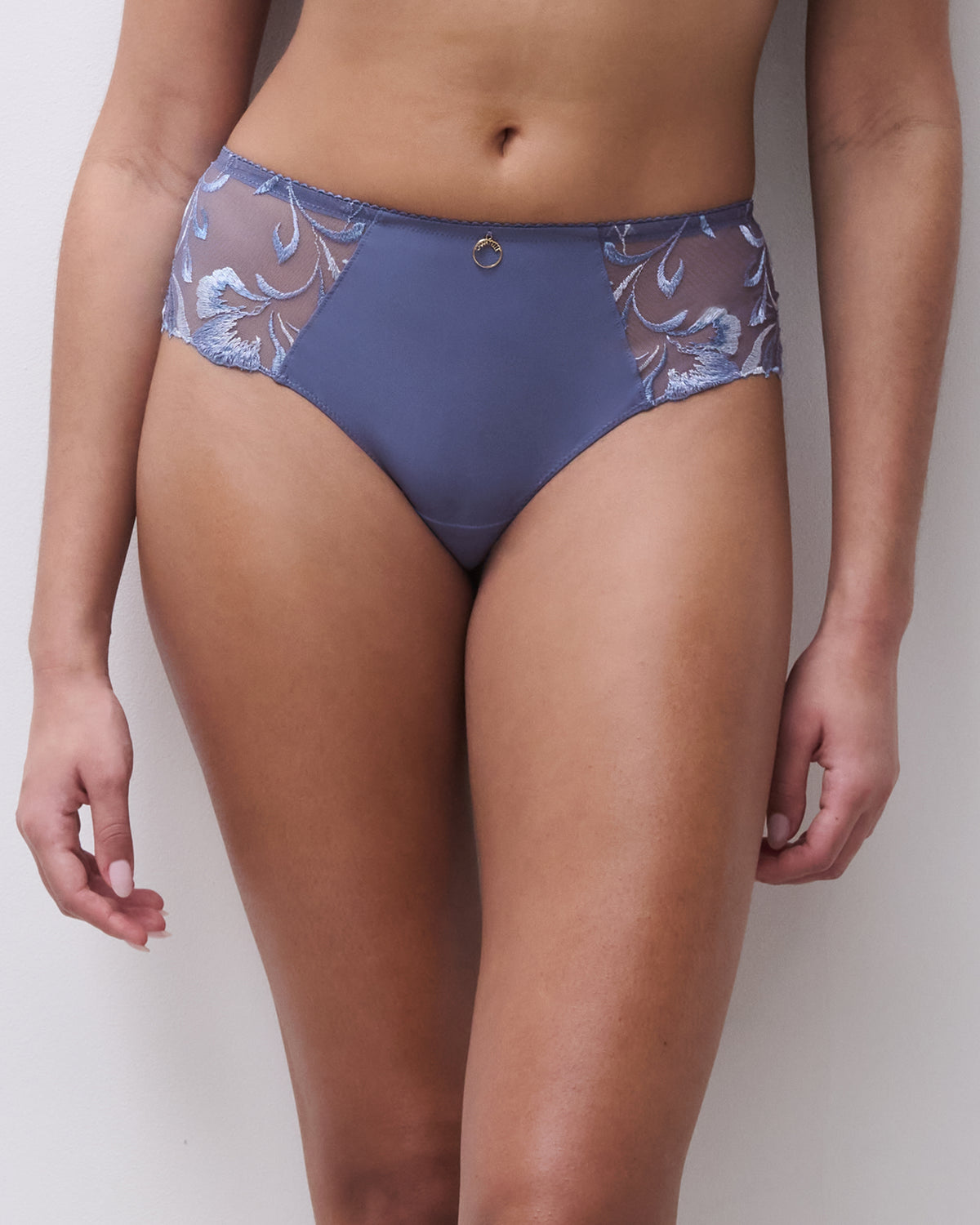 Chantelle Majestic Revealing Shorty Blue Sea – bild 3