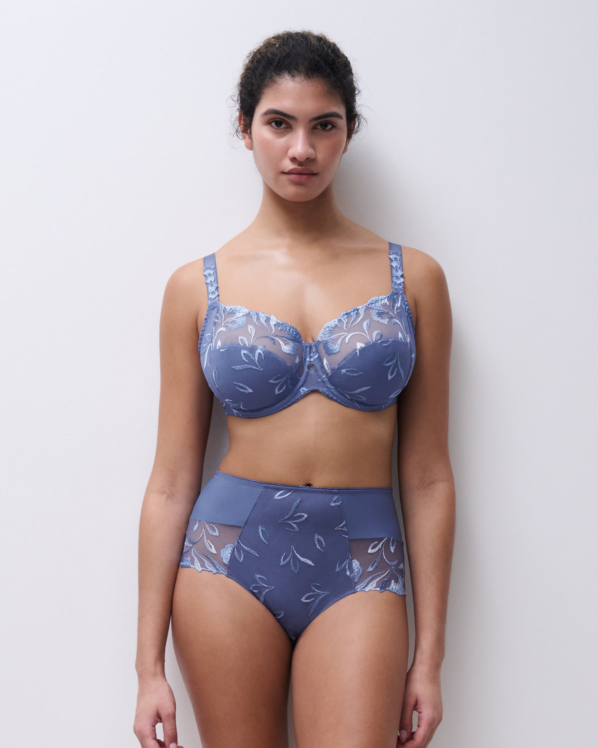 chantelle Majestic High-waisted support full brief blue sea – bild 2