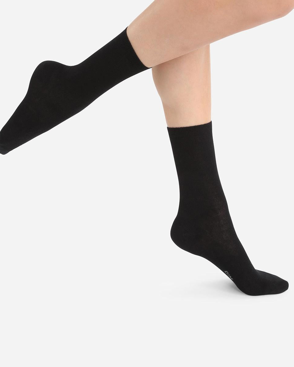 DIM Socka Laine Douce Svart 37/41 - Härliga Under