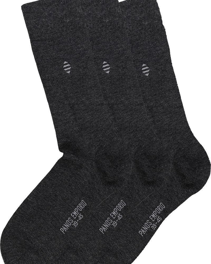 Panos Emporio Strumpor Grå 3-pack - Härliga Under