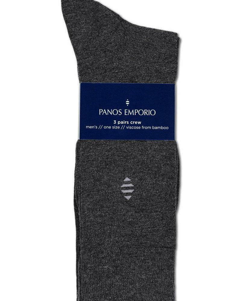 Panos Emporio Strumpor Grå 3-pack - Härliga Under