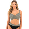 Fantasie Twist  Bikini Med Bygel Black Cream