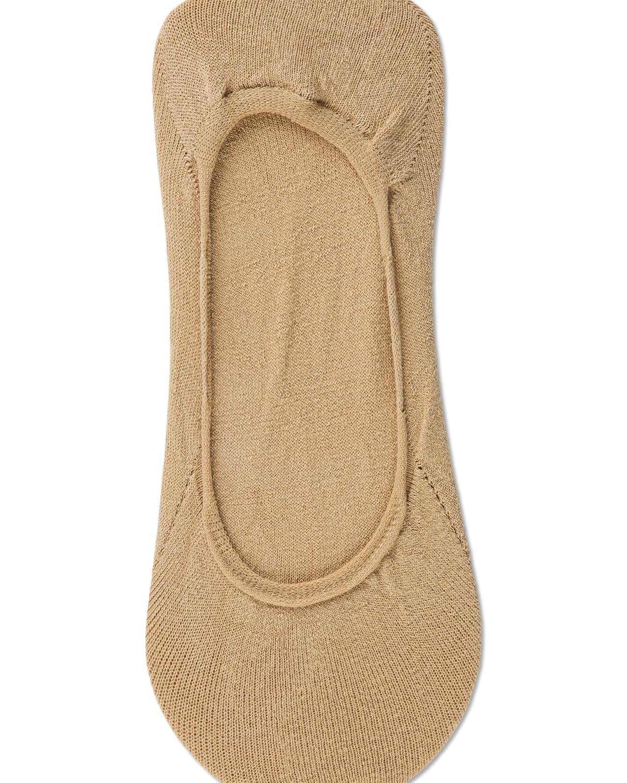 Note Steps Cotton Non-slip Beige One Size - Härliga Under