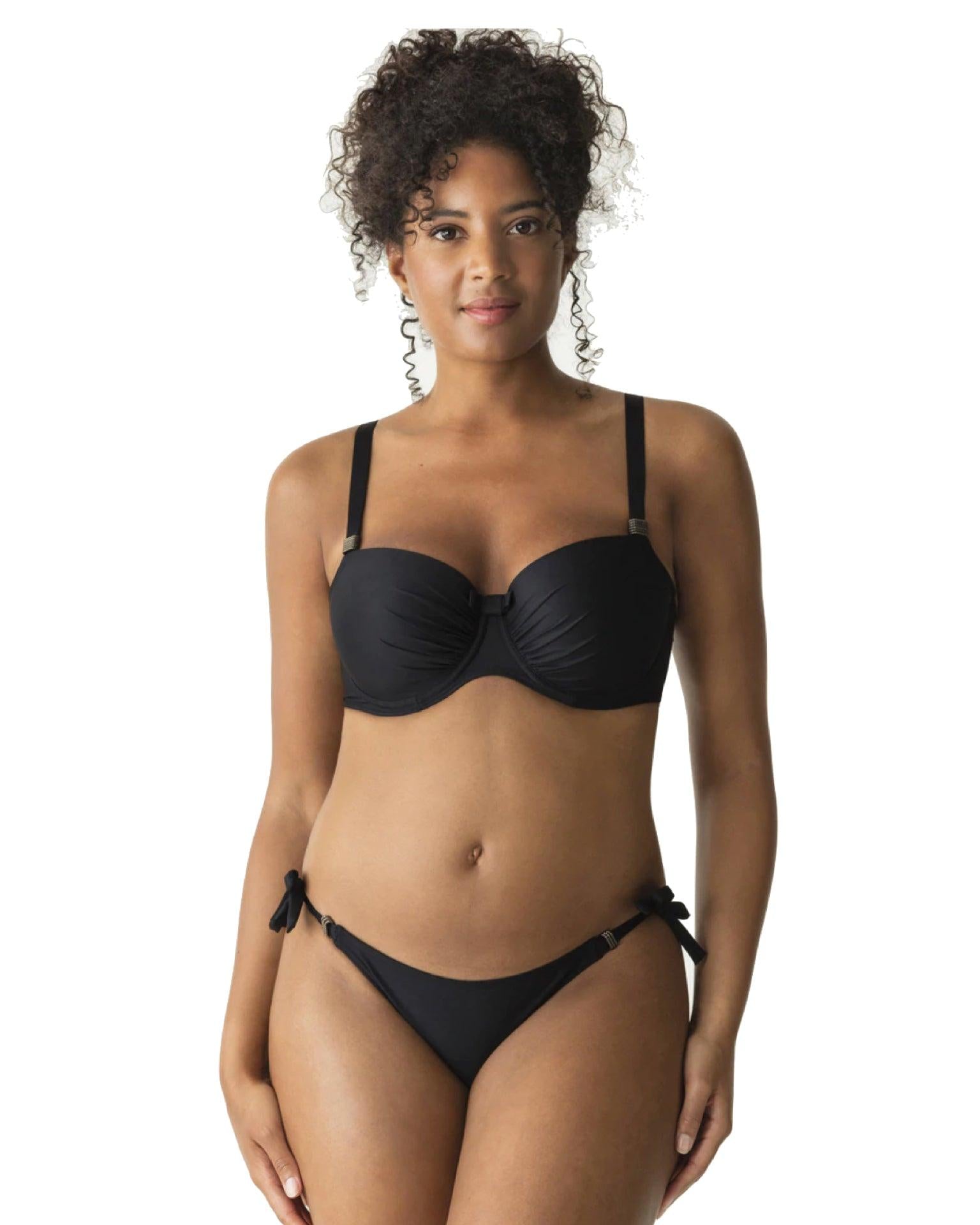 PrimaDonna Bikini Bh Bygel Vadderad Cocktail Black - Härliga Under