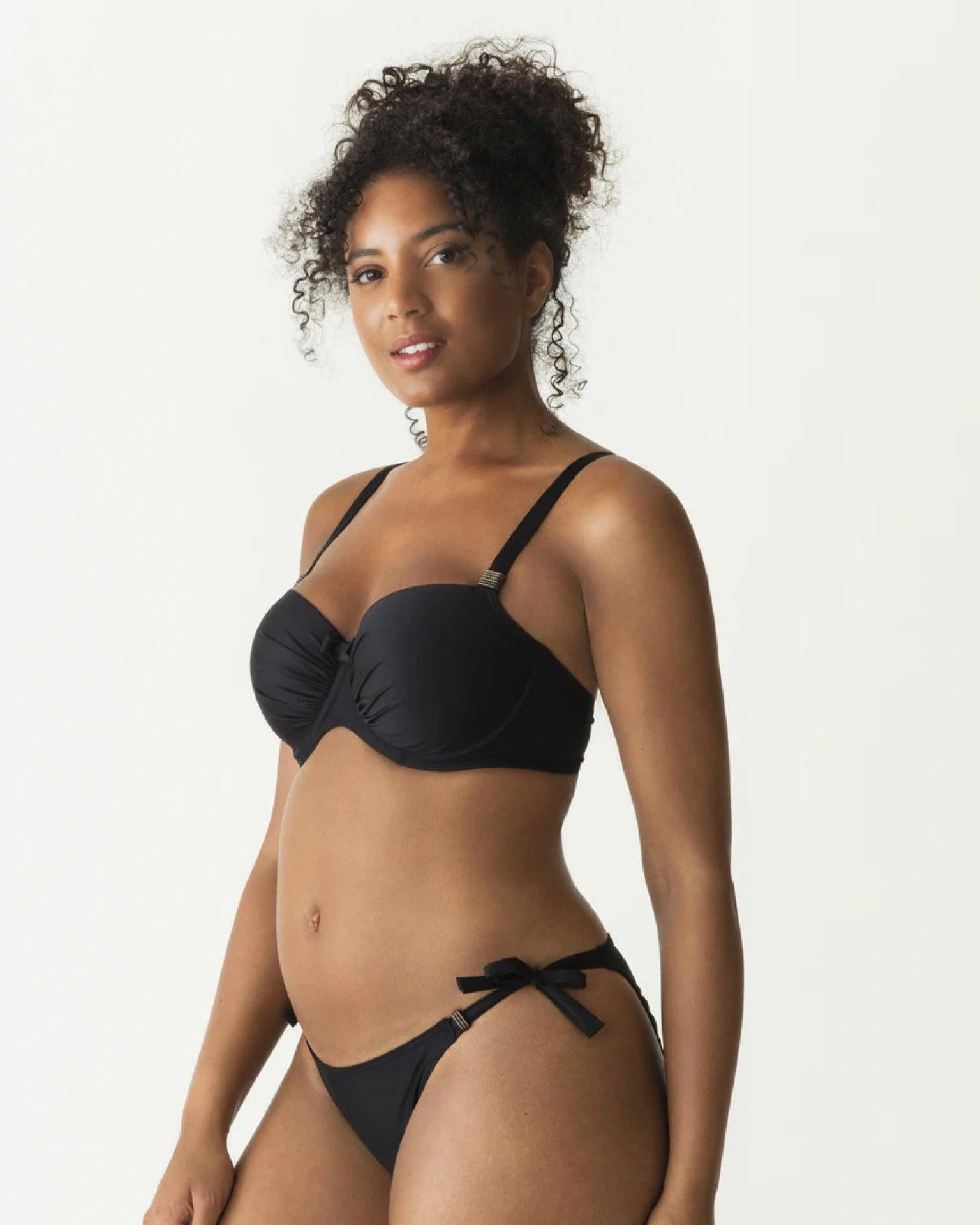 PrimaDonna Bikini Bh Bygel Vadderad Cocktail Black - Härliga Under