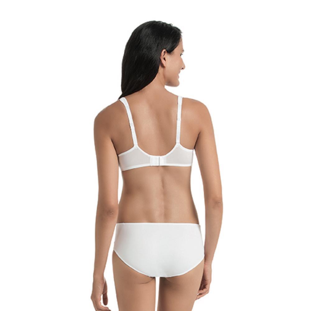 Rosa Faia Bygel BH Selma Vit - Härliga Under