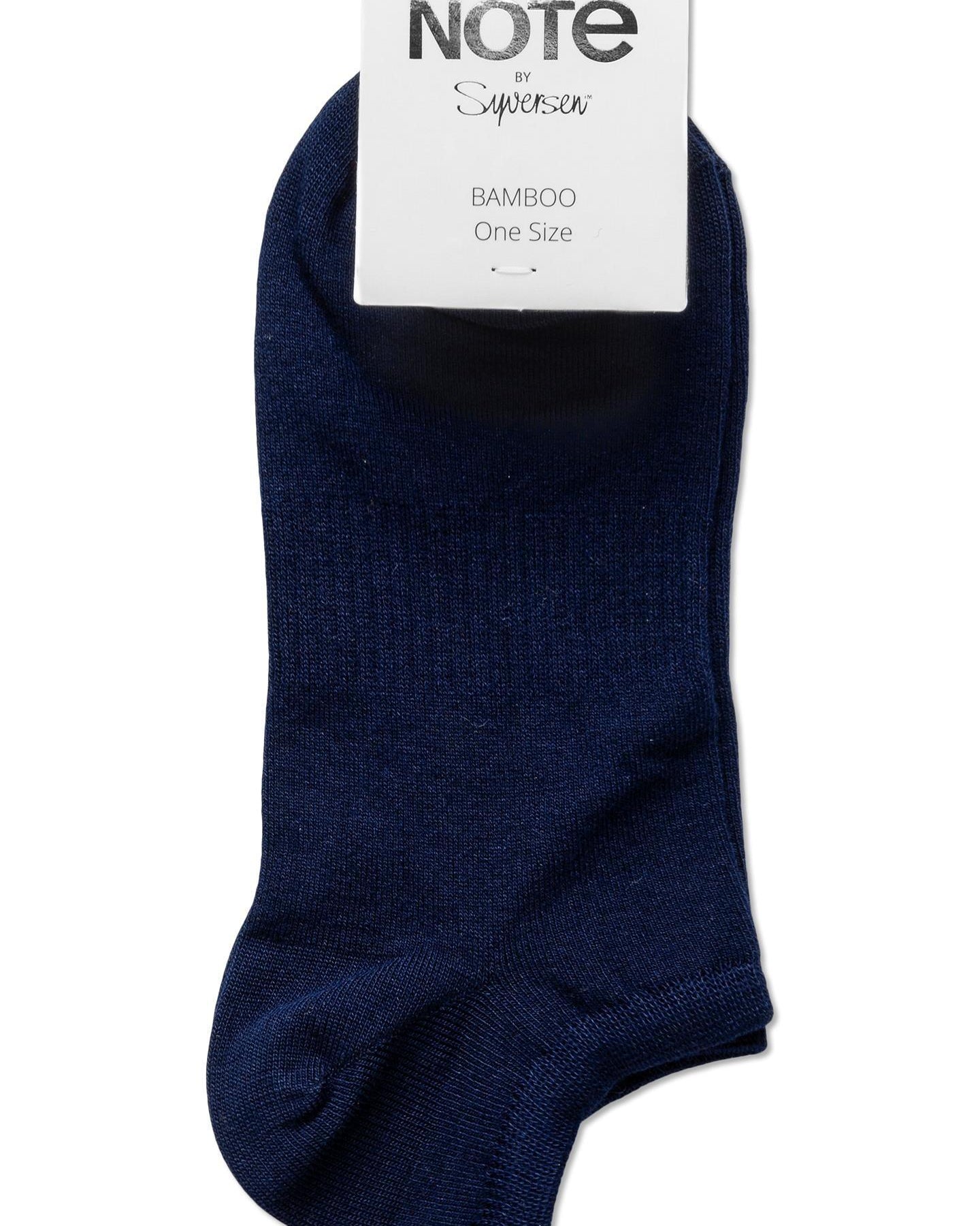 Note Sneaker Strumpor Bambu Marin One Size, 36-41 - Härliga Under