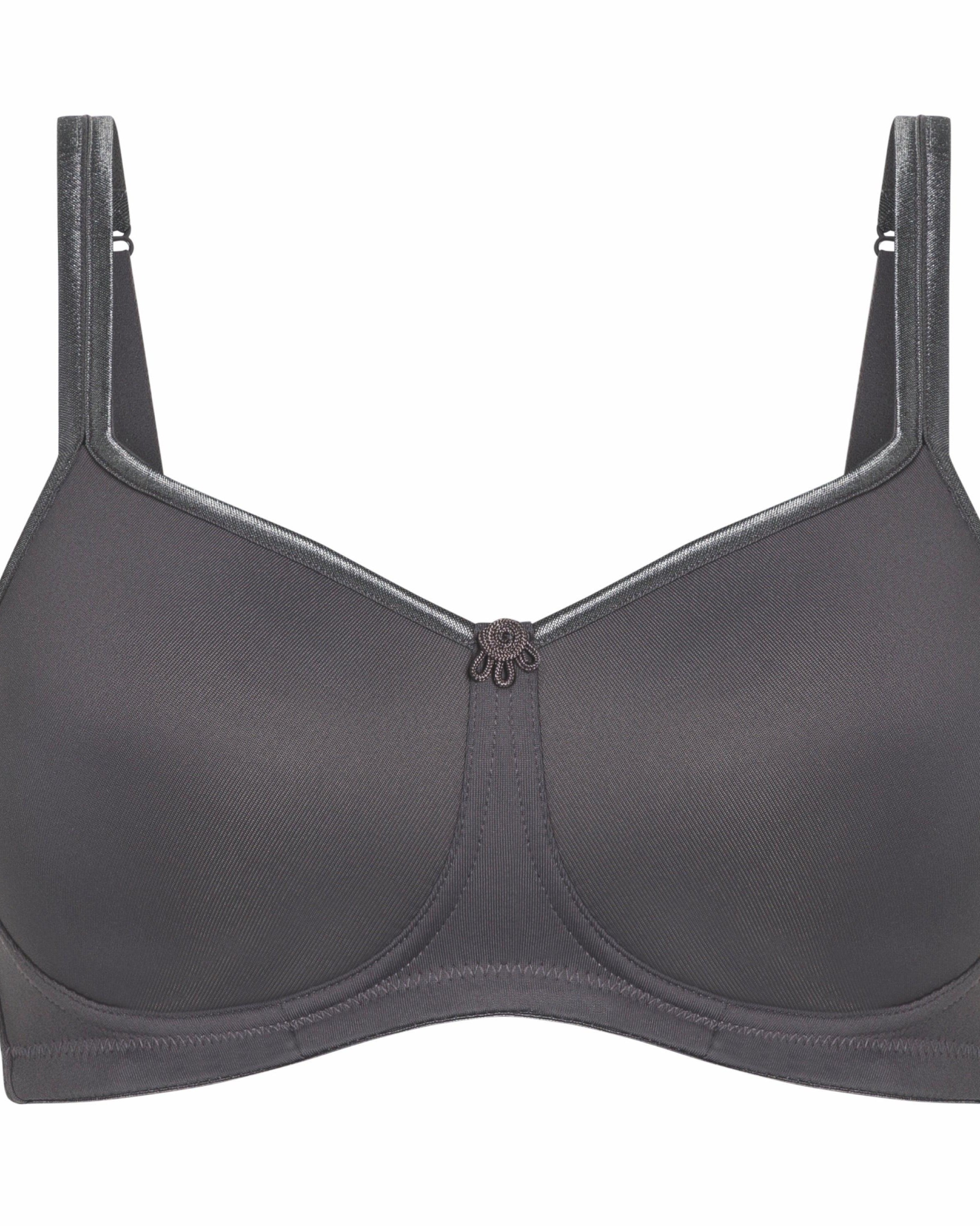 Amoena BH Utan Bygel Mara Dark Grey - Härliga Under