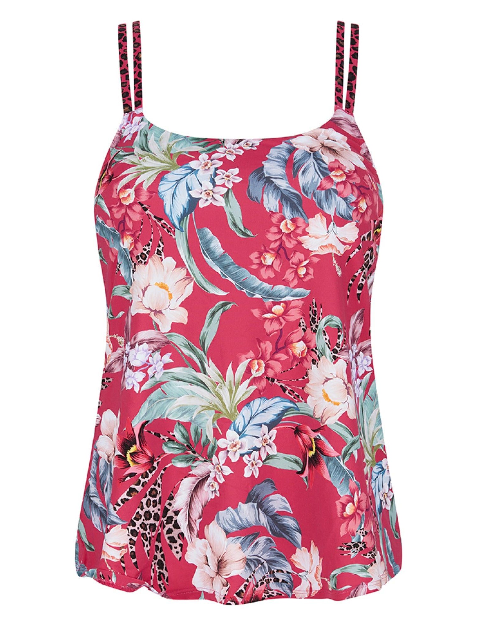 Amoena Tankini Cozumel Deep Pink - Härliga Under