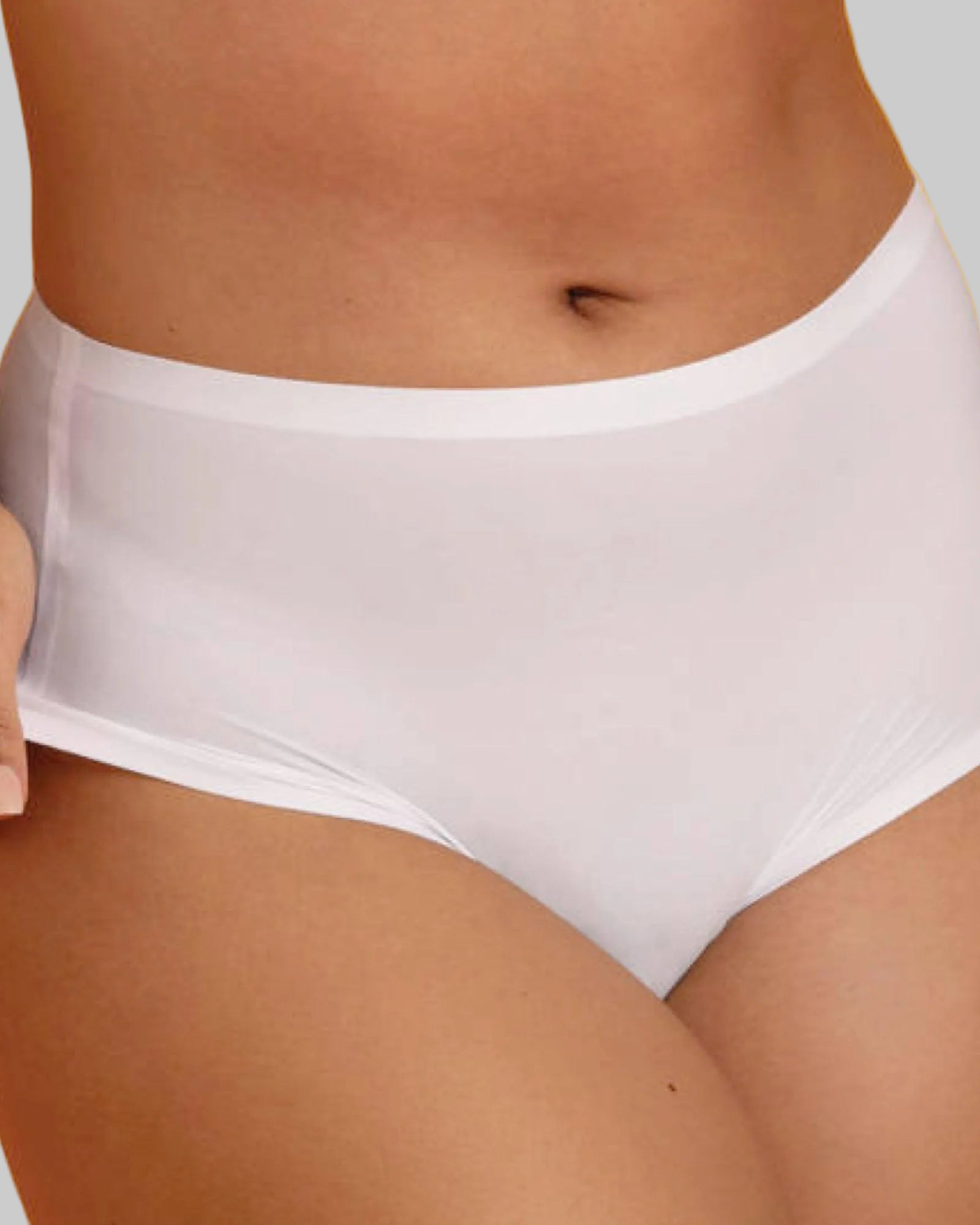 Anita Maxitrosa Seemless Essentials White - Härliga Under