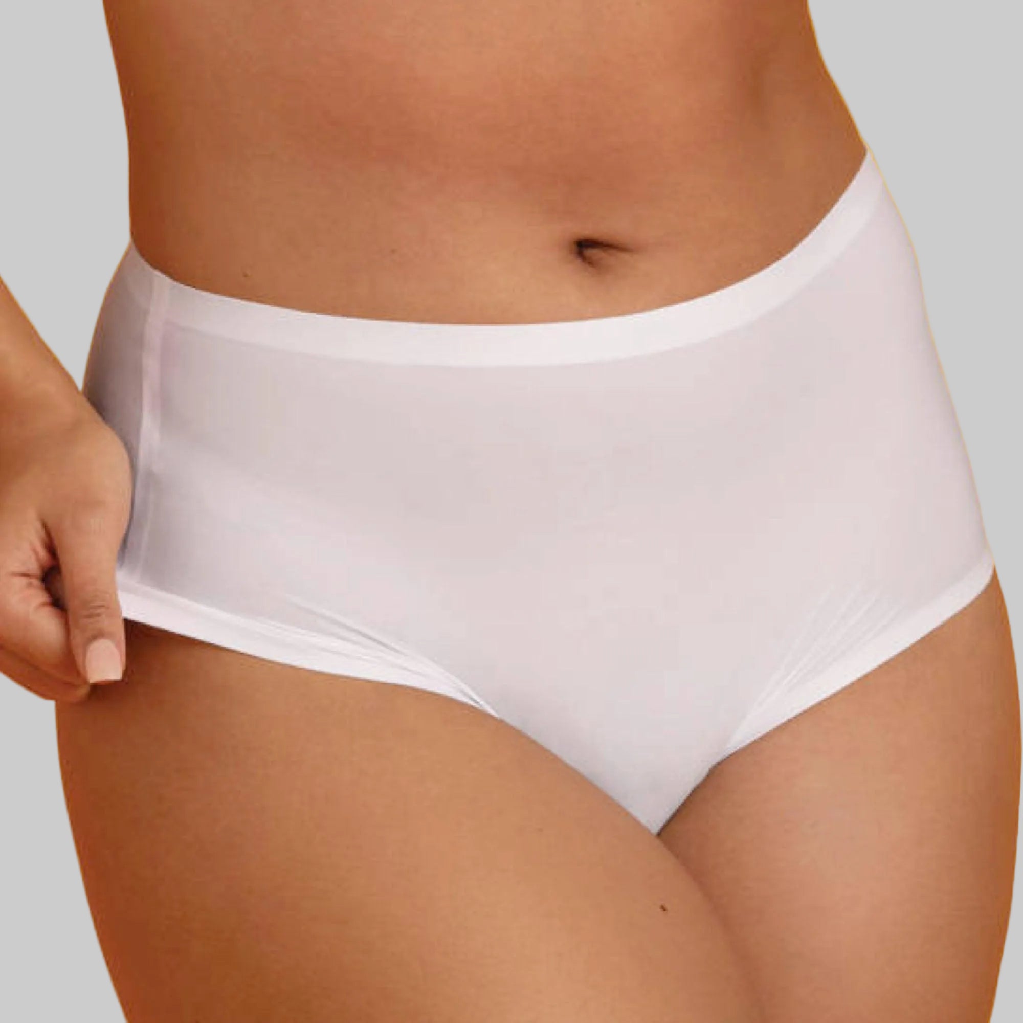 Anita Maxitrosa Seemless Essentials White - Härliga Under