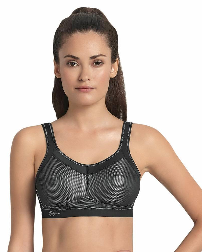 Anita Active Sport BH Momentum Svart - Härliga Under