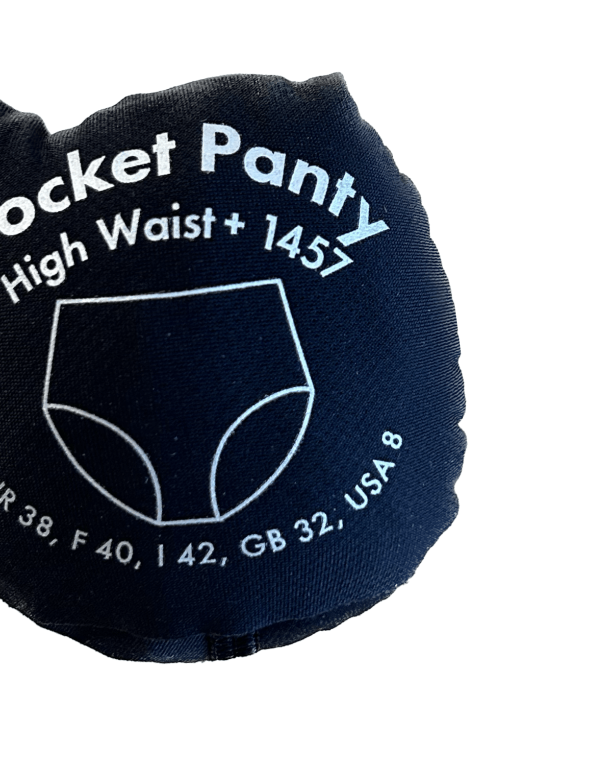 Anita Midjetrosa Pocket To Go Black - Härliga Under