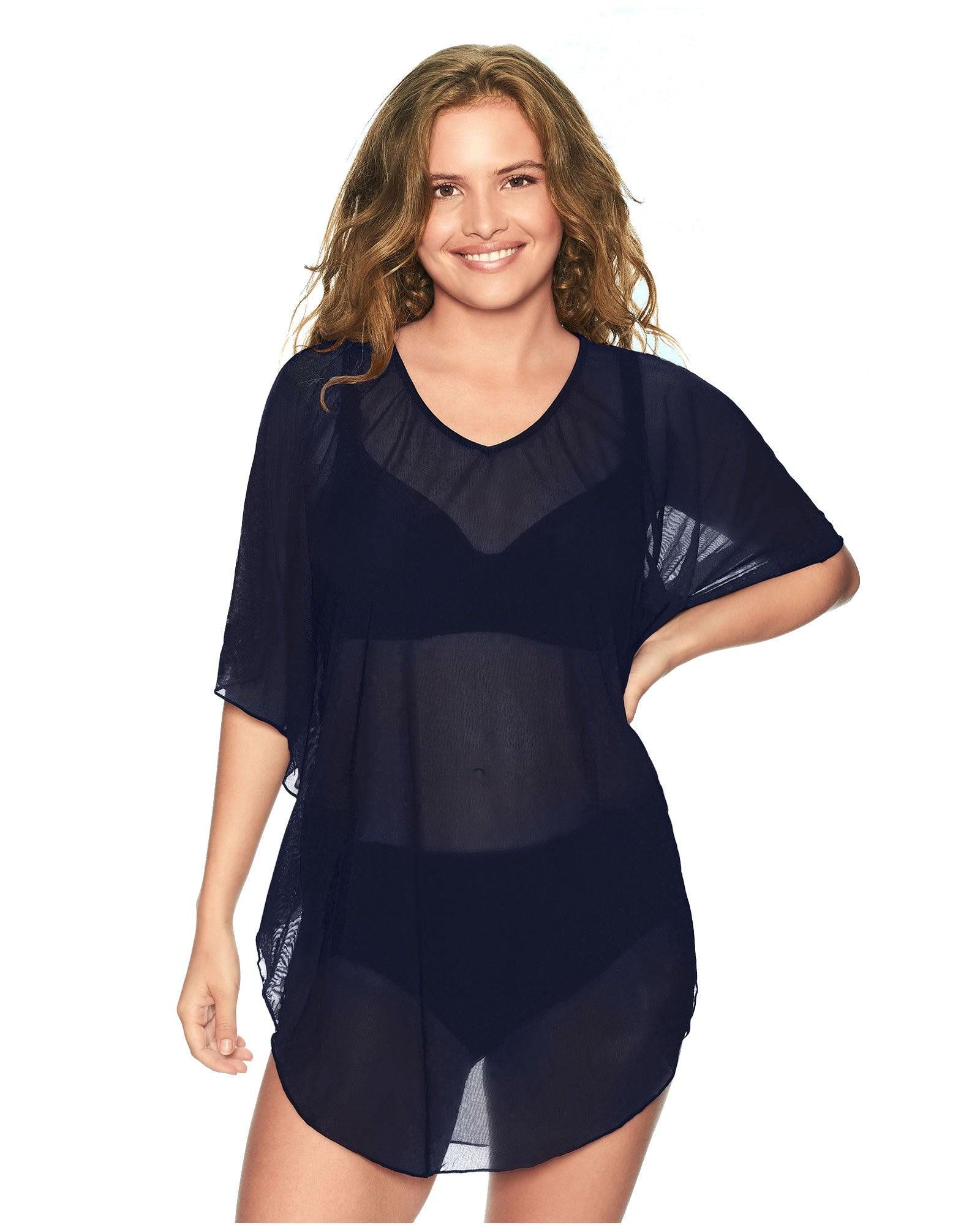 Wiki Swim Beach Poncho Midnight - Härliga Under