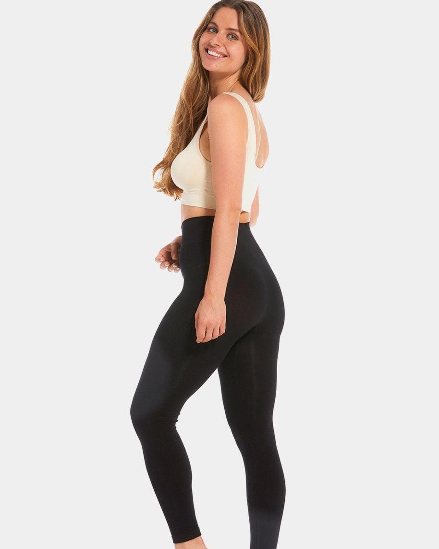 Magic Bamboo Leggings Black - Härliga Under
