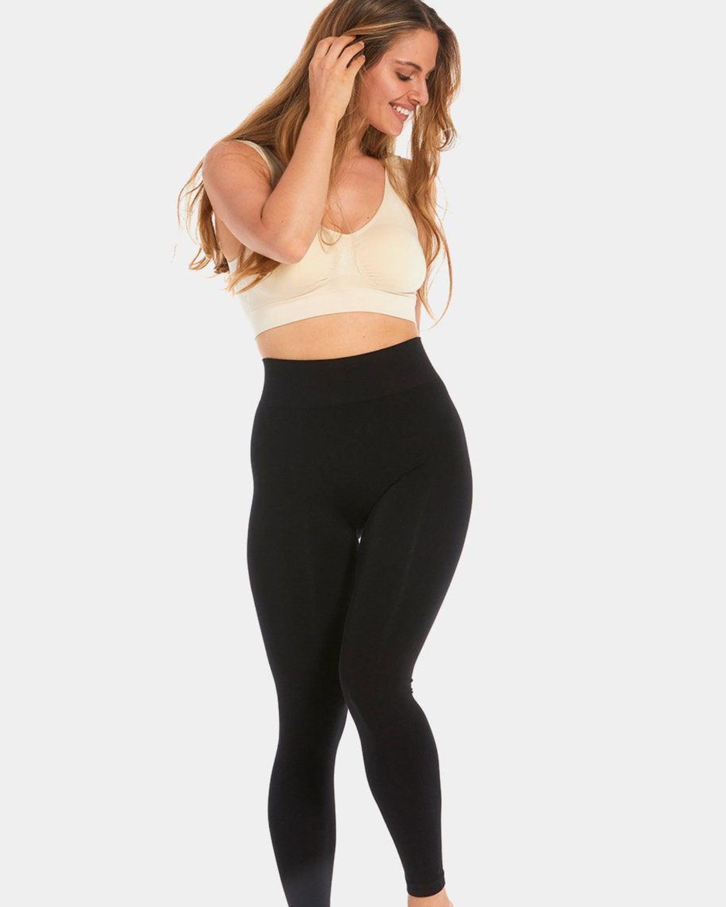 Magic Bamboo Leggings Black - Härliga Under