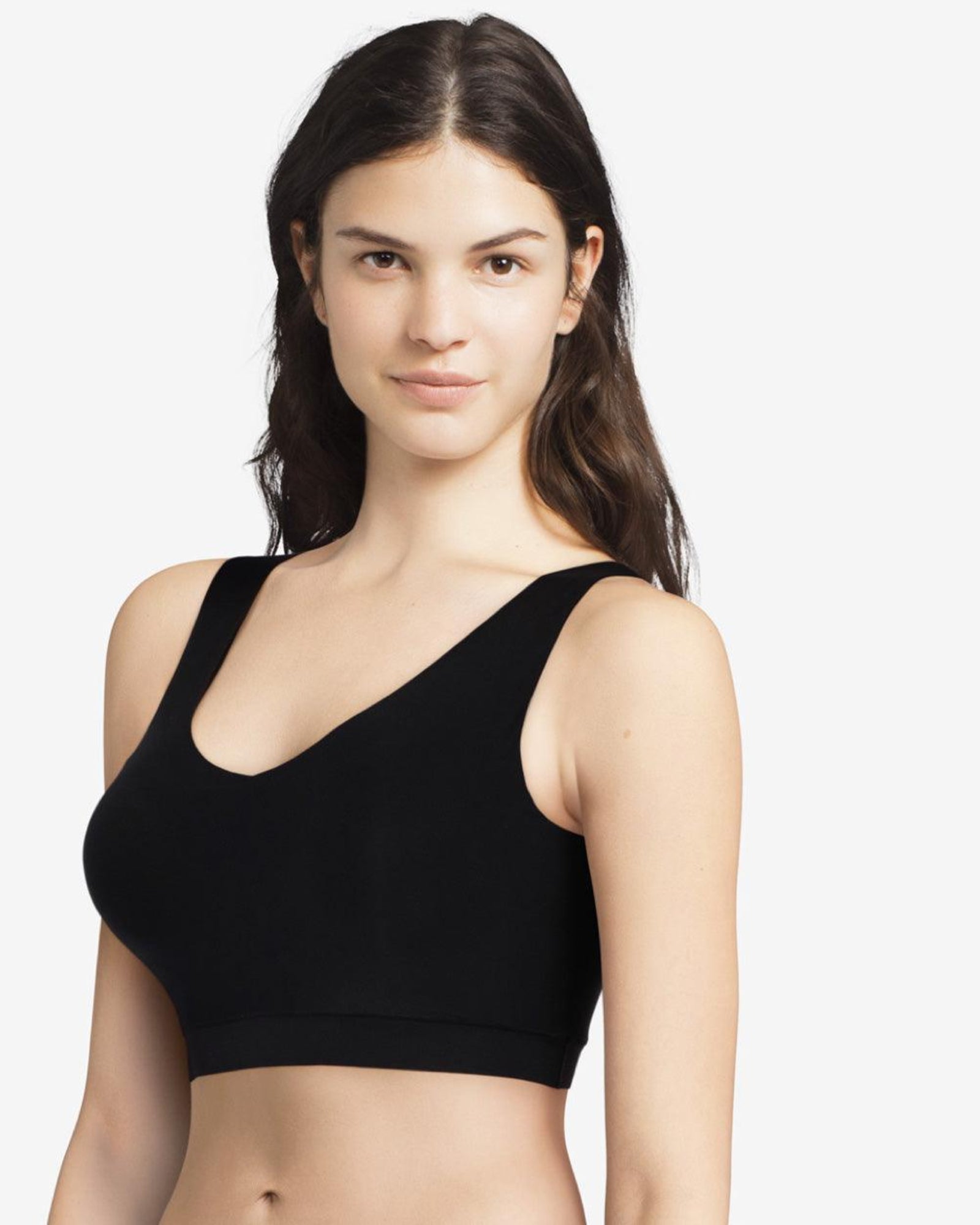 Chantelle BH Topp Vadderad Softstretch Svart - Härliga Under