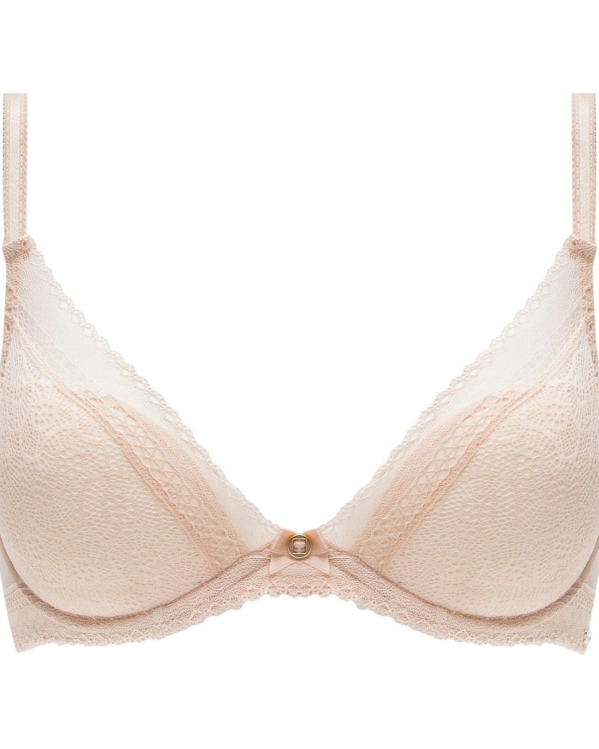 Chantelle T-shirt Bh Festivité Golden Beige - Härliga Under