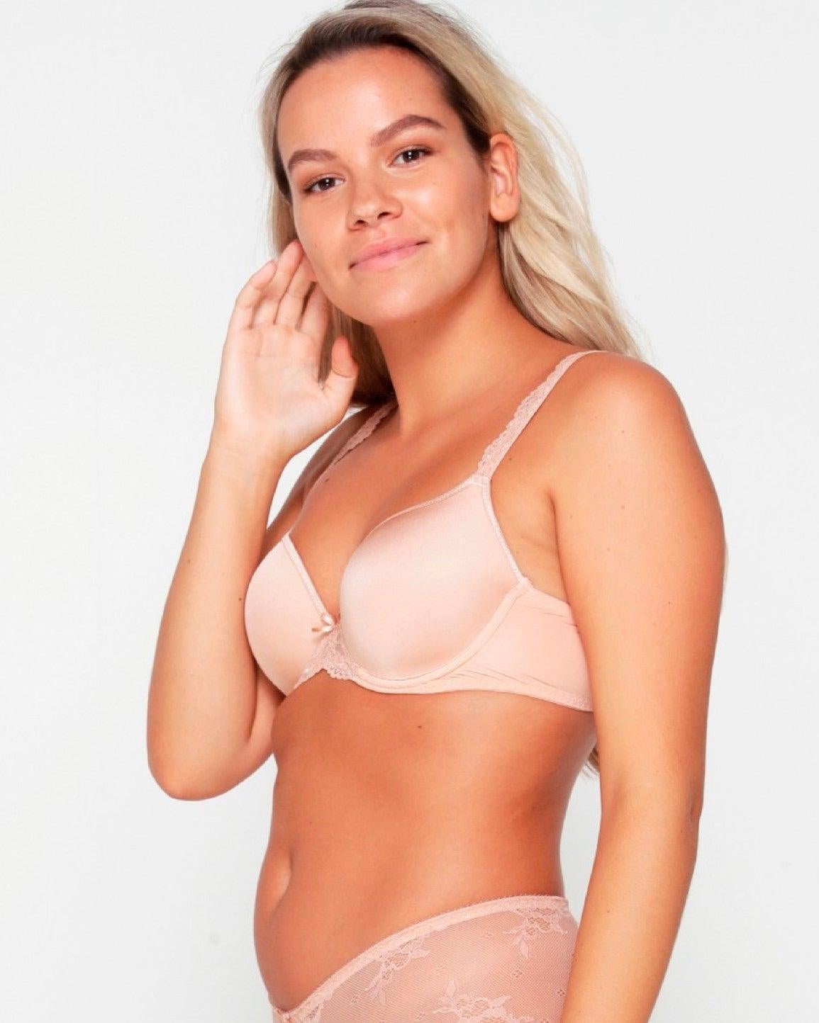 Lingadore T-shirt BH Uni-Fit Blush - Härliga Under