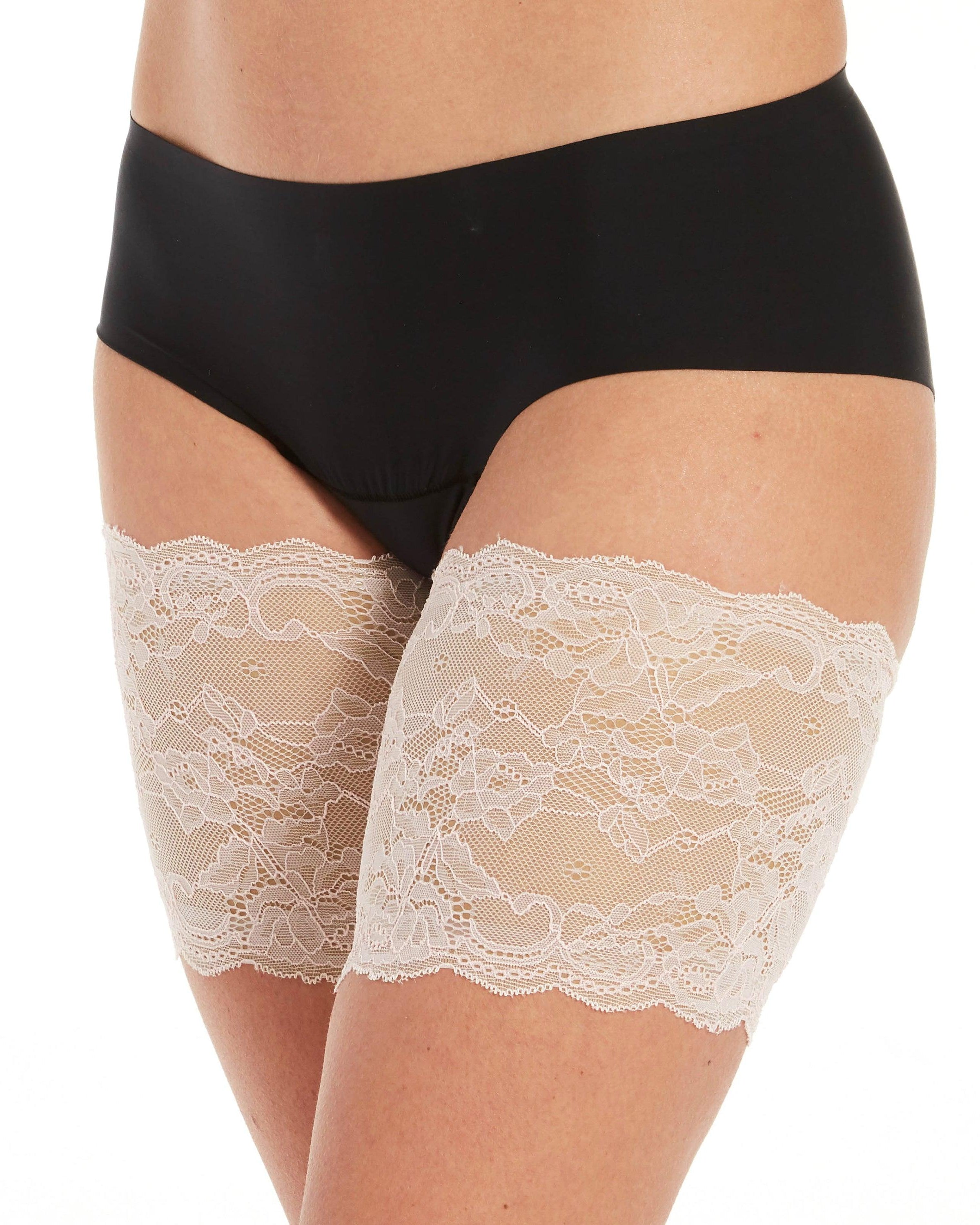 Magic Lårband Be Sweet To Your Legs Lace Ivory - Härliga Under