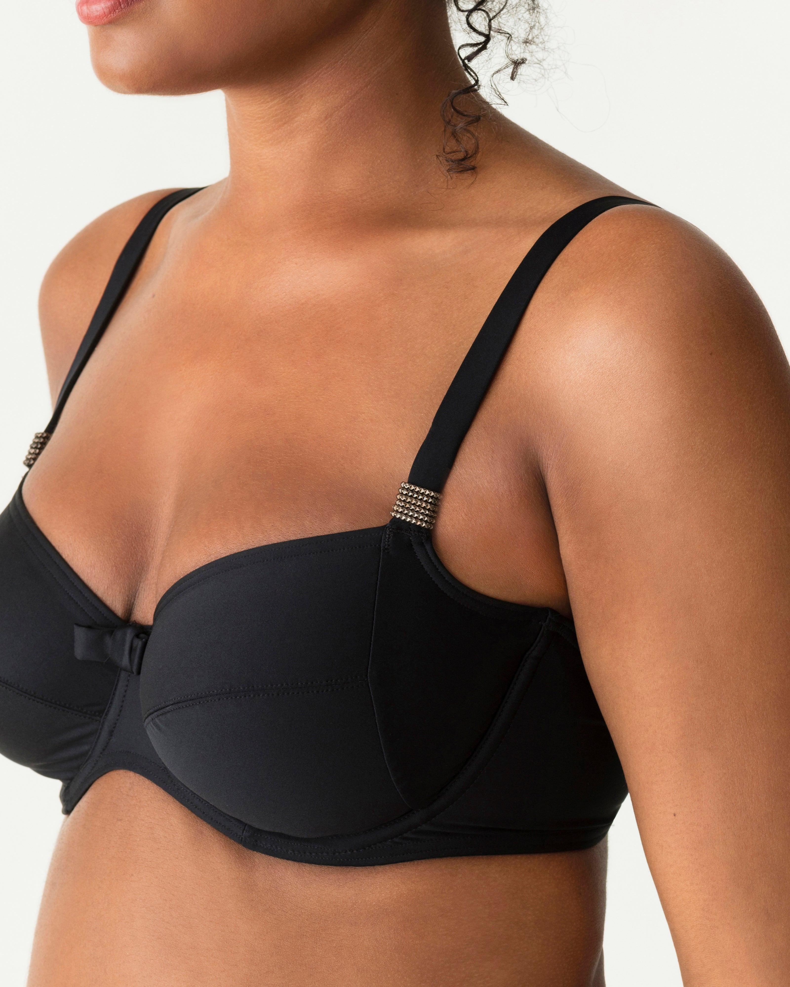 PrimaDonna Bikini Bh Bygel Cocktail Black - Härliga Under