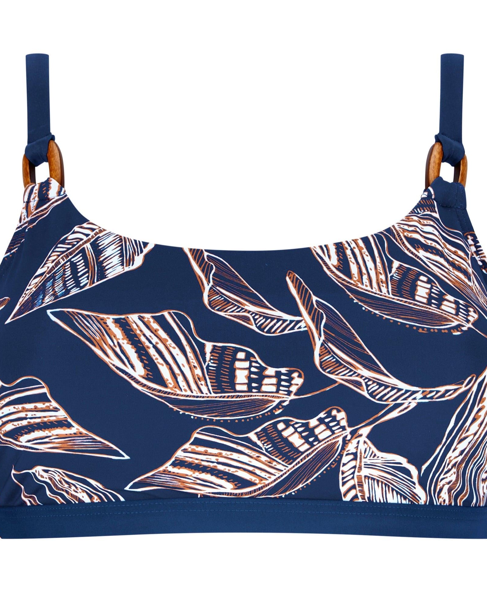 Amoena Bikini Top Indigo Vit - Härliga Under