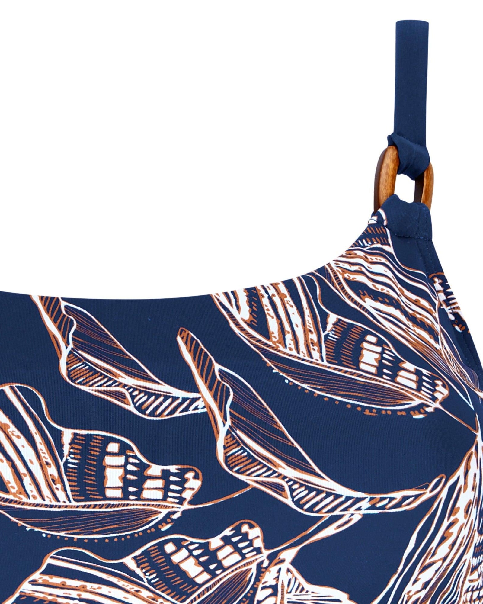 Amoena Bikini Top Indigo Vit - Härliga Under