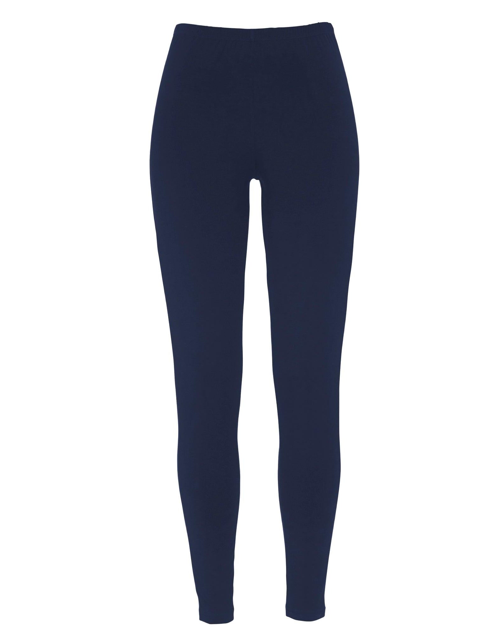 Damella Leggings Bamboo Navy - Härliga Under