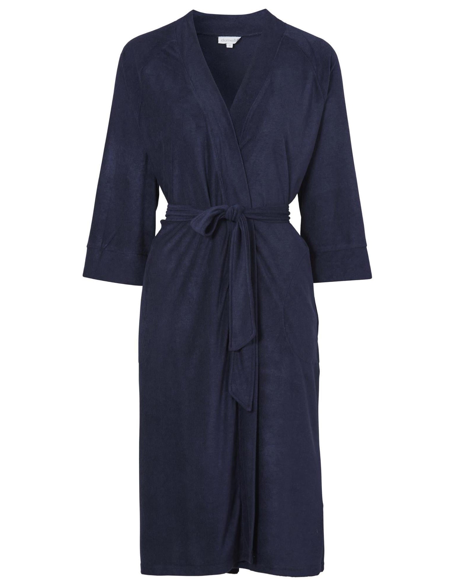Damella Frotté Badrock Bamboo Stretchterry Navy - Härliga Under