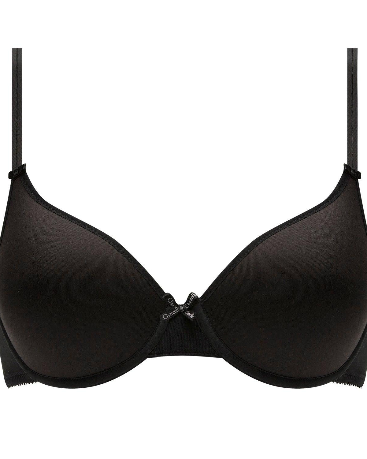 Chantelle T-shirt Bh Basic Invisible Black - Härliga Under