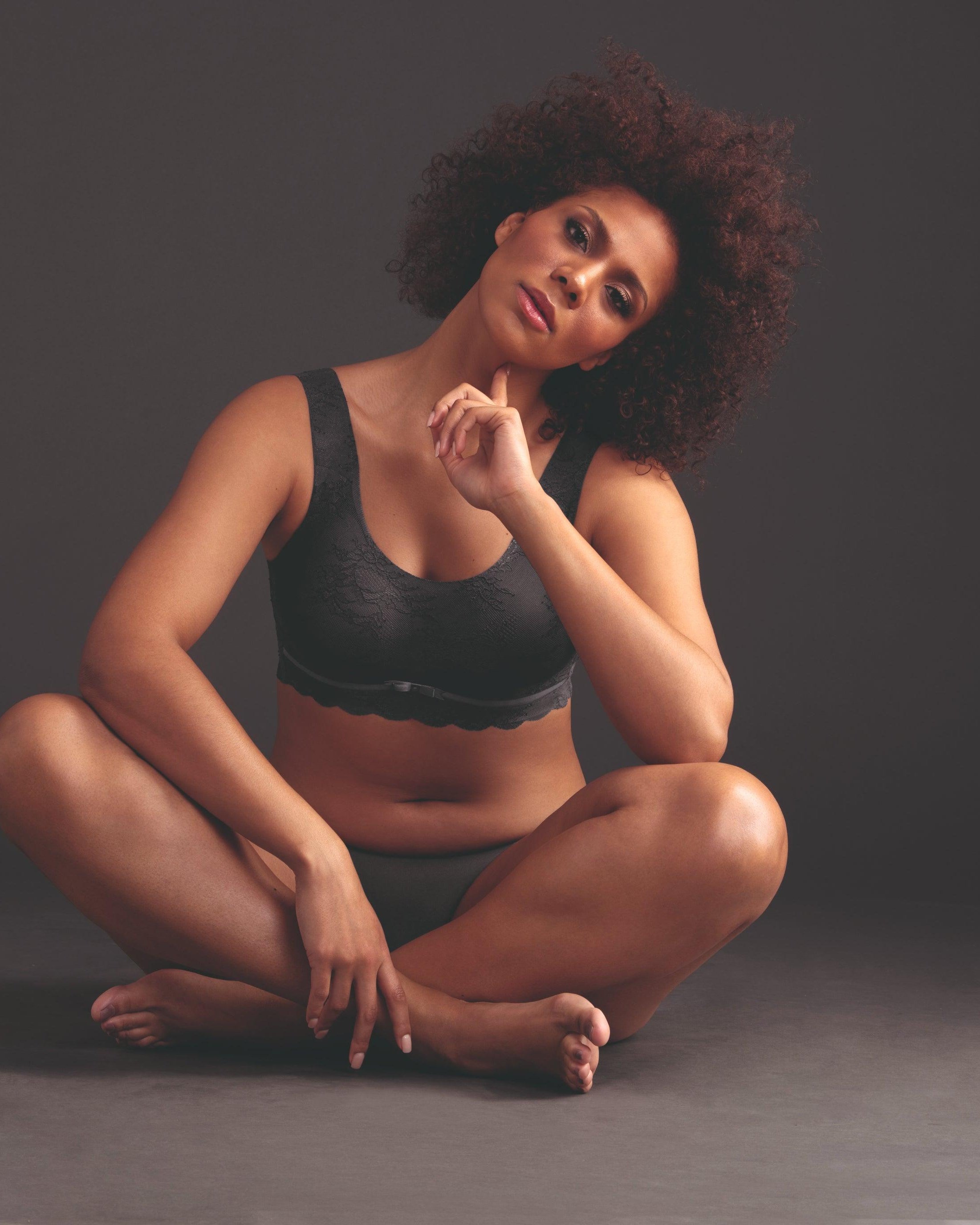 Anita Bralette Antracite - Härliga Under