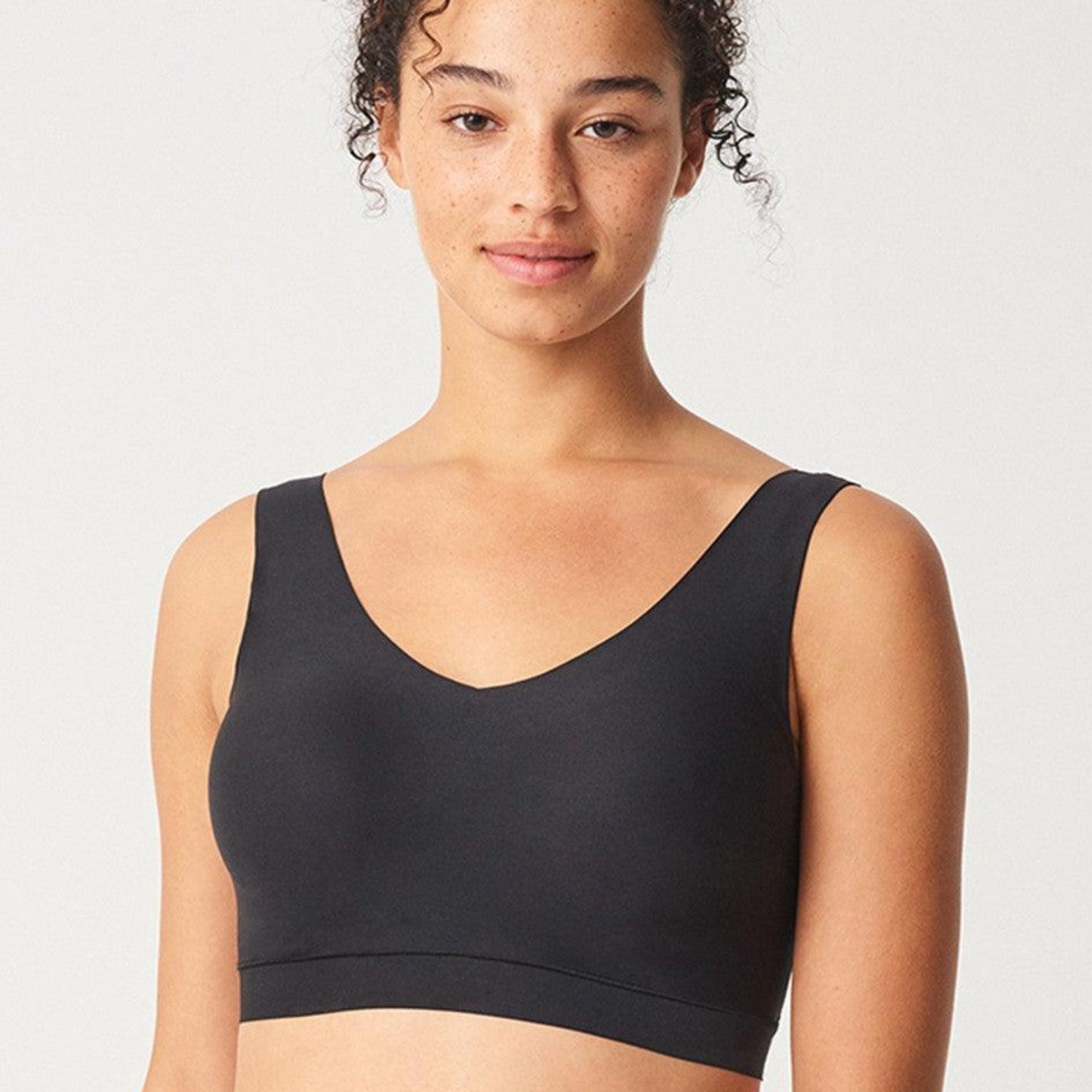 Chantelle BH Topp Vadderad Softstretch Svart - Härliga Under