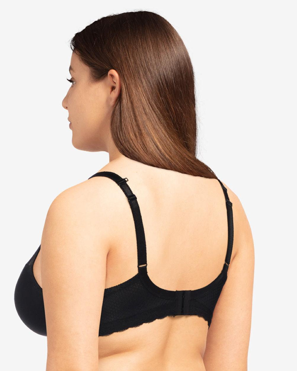 Chantelle Plunge T-shirt Bh Parisian Allure Black - Härliga Under