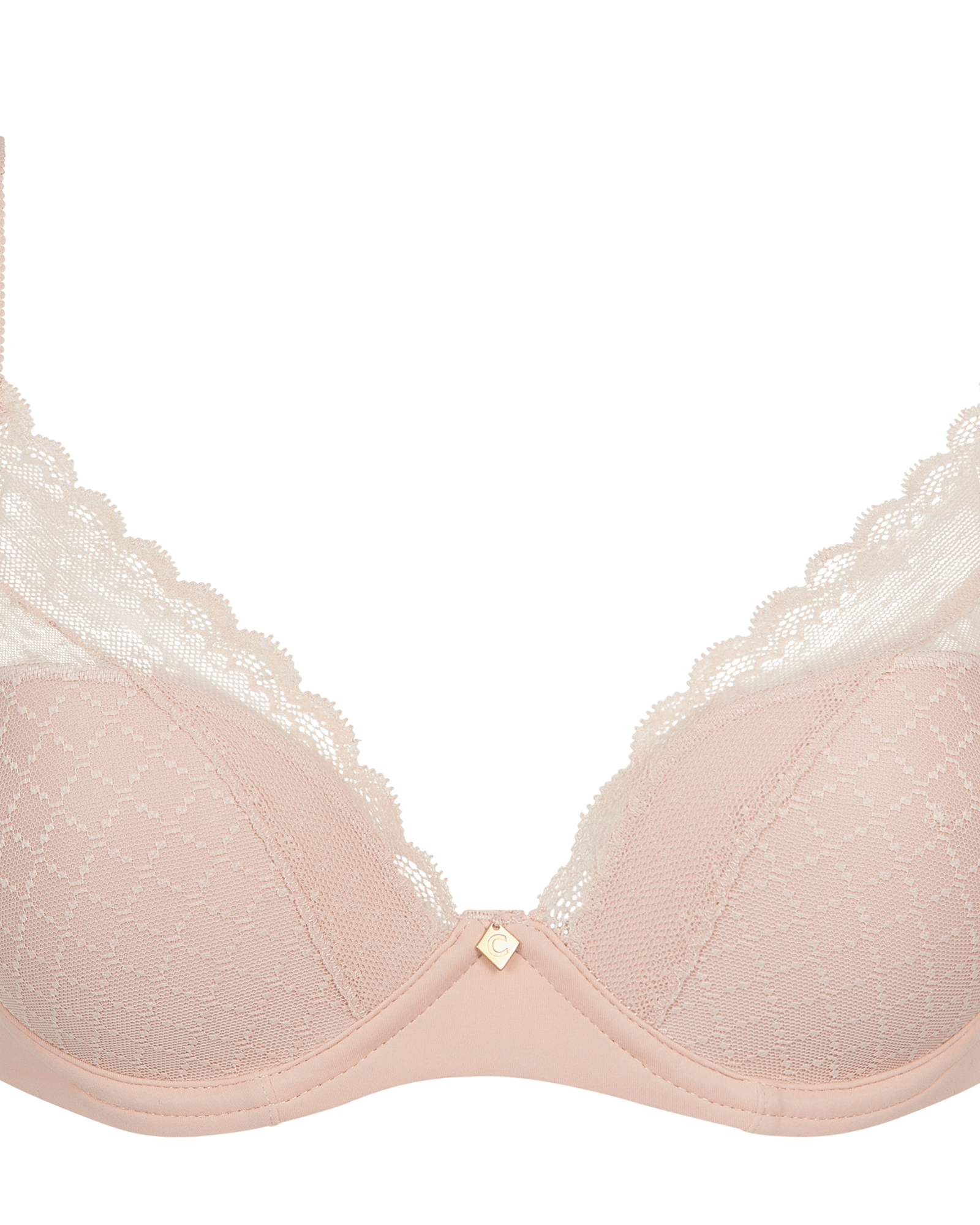 Chantelle Plunge BH Norah Chic Dusty Pink - Härliga Under