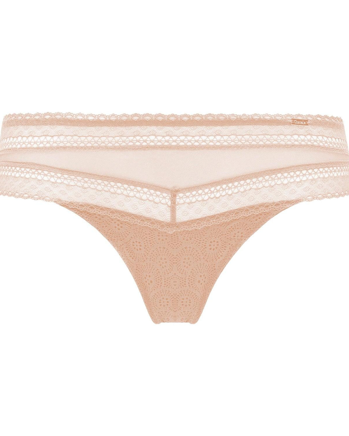Chantelle Brazilian Trosa Festivite Golden Beige - Härliga Under