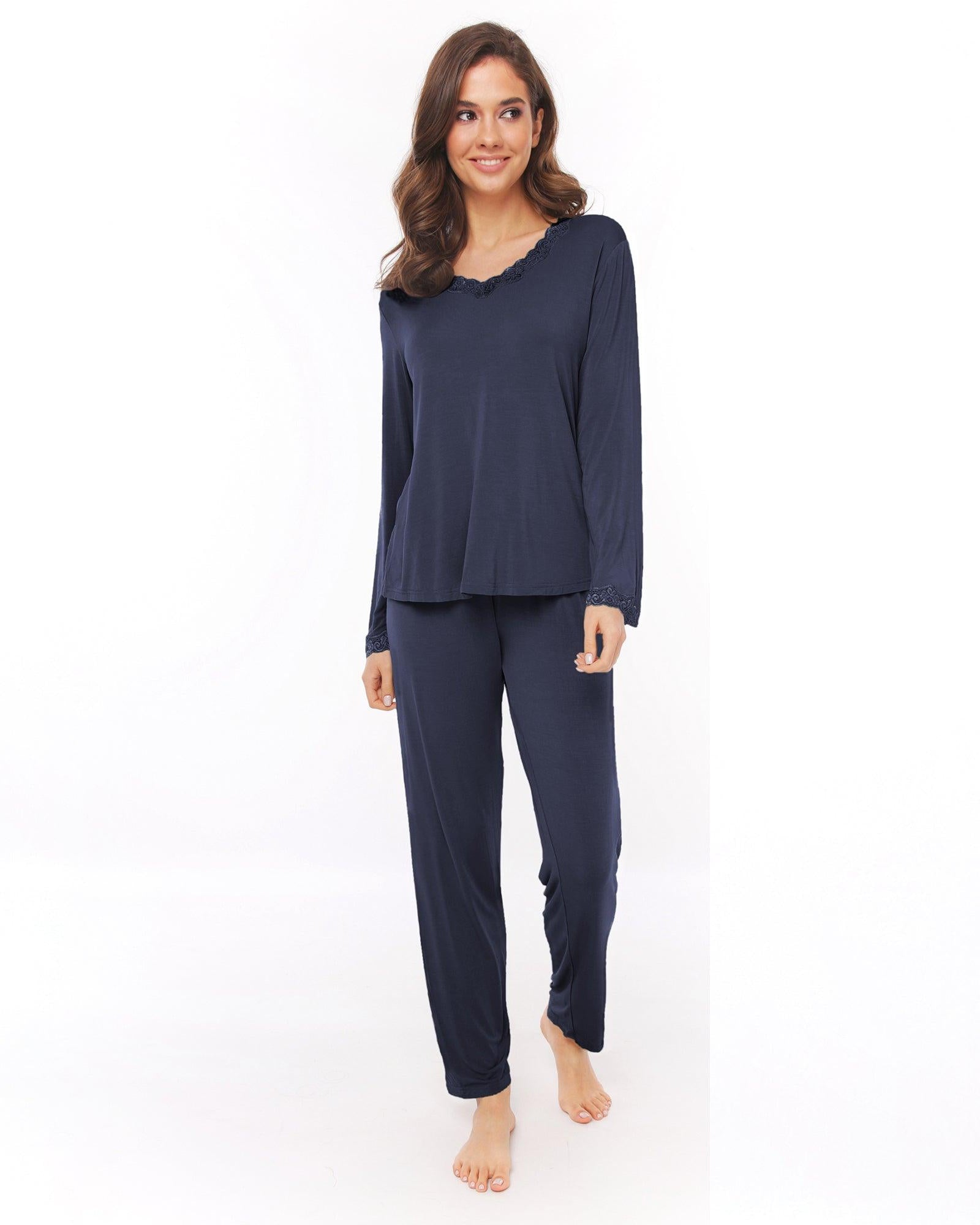 Lady Avenue Bambu PJ Indigo - Härliga Under