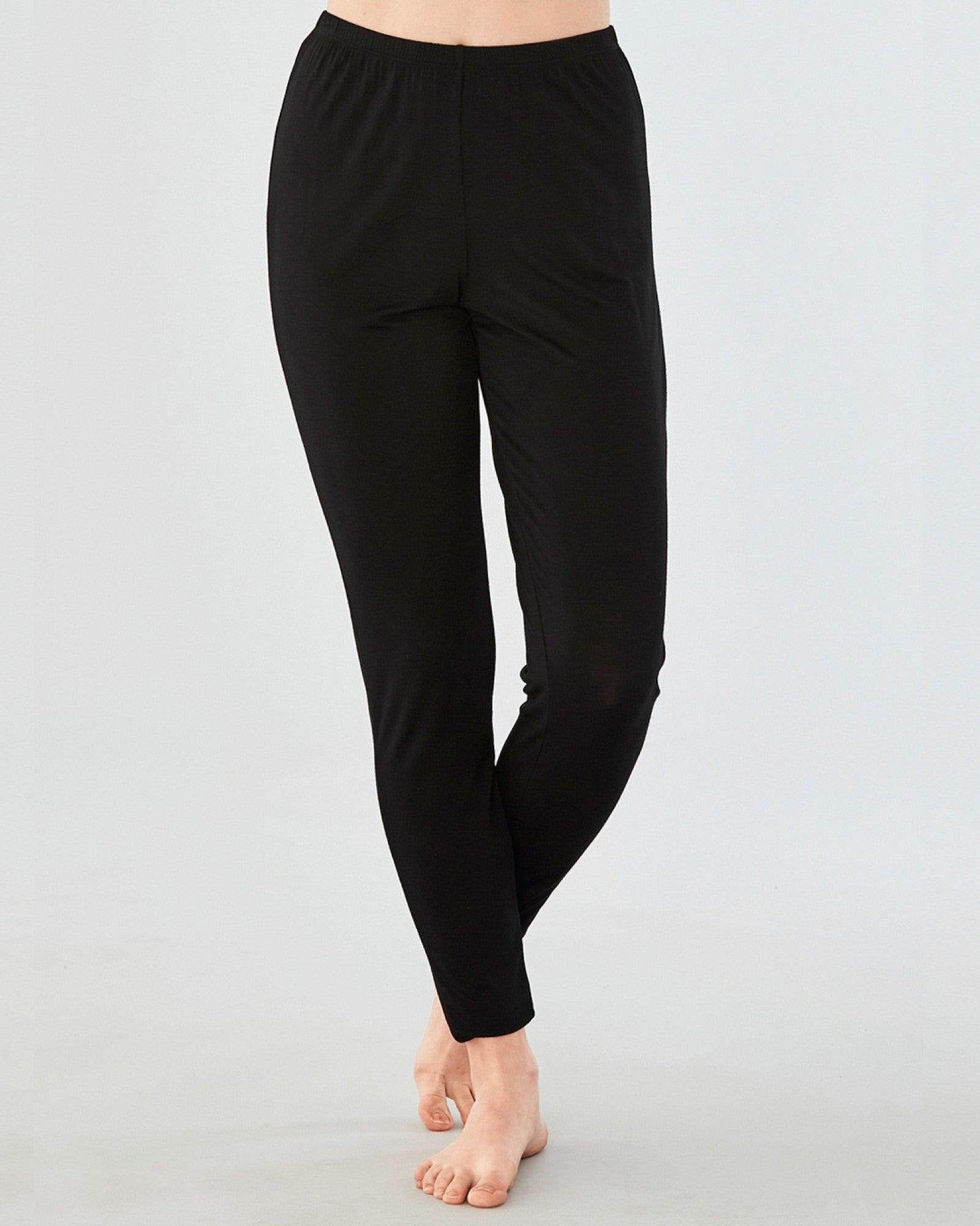 Damella Leggings Bamboo Grey Melange - Härliga Under